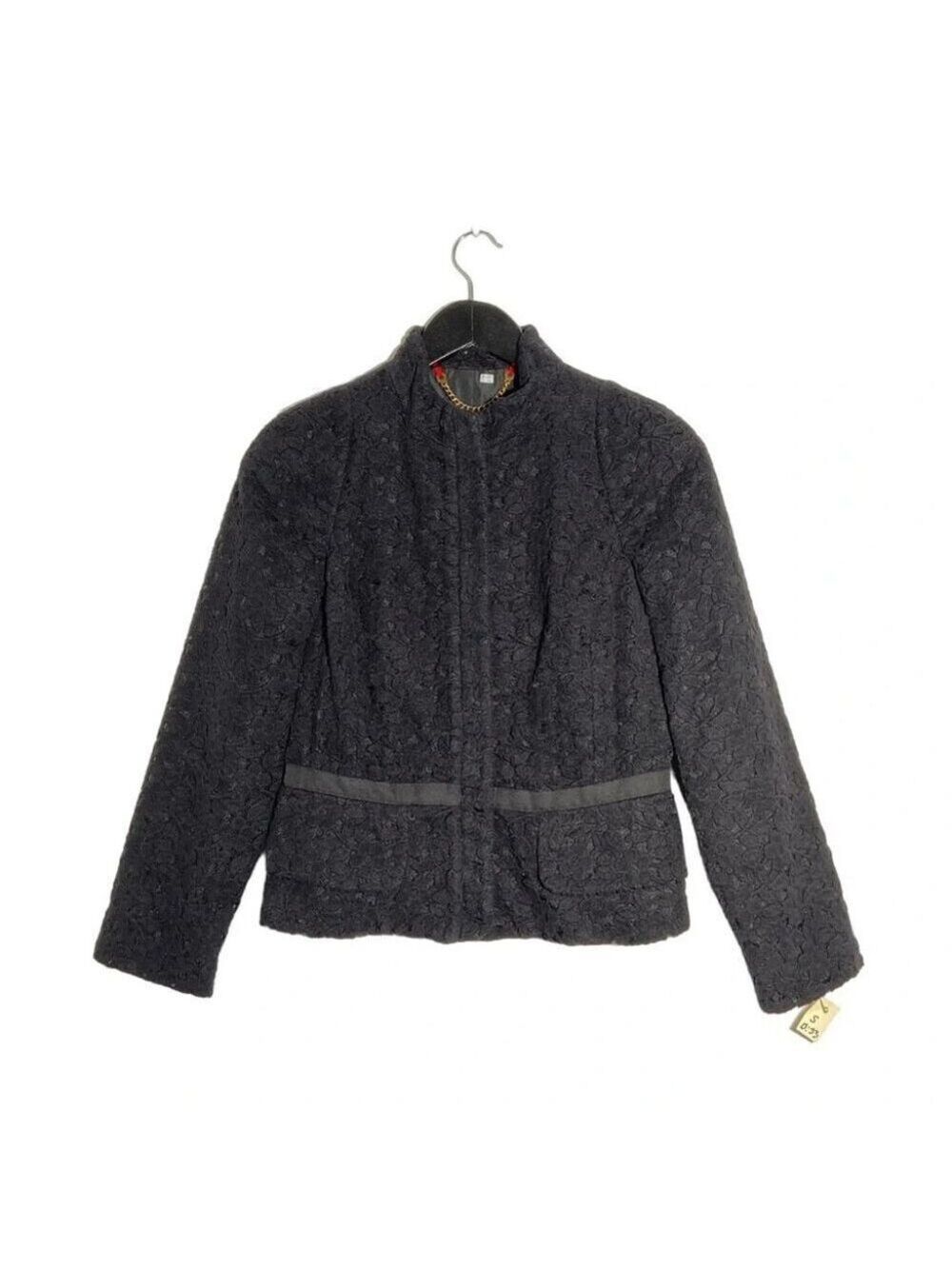 Marc by Marc Jacobs Floral Lace Crochet Bomber Jacket - Picture 2 of 7